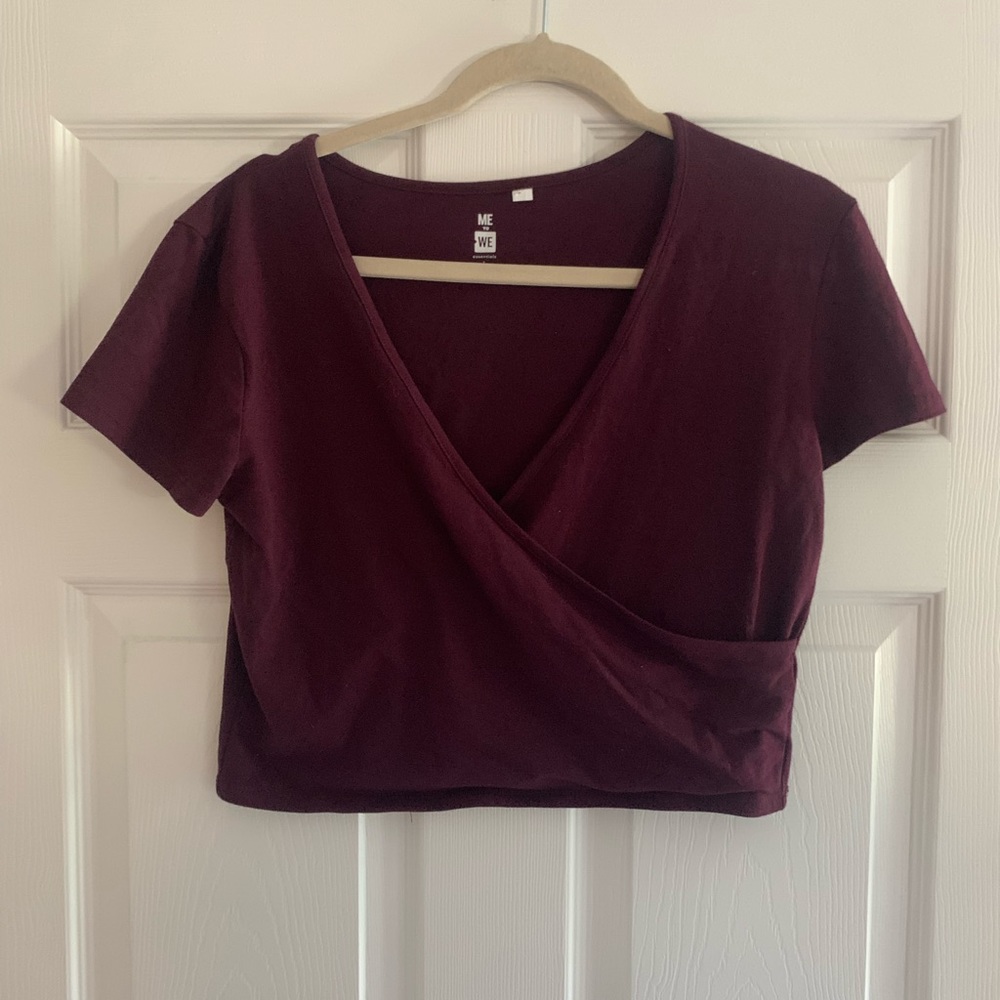 PacSun Purple Crop top